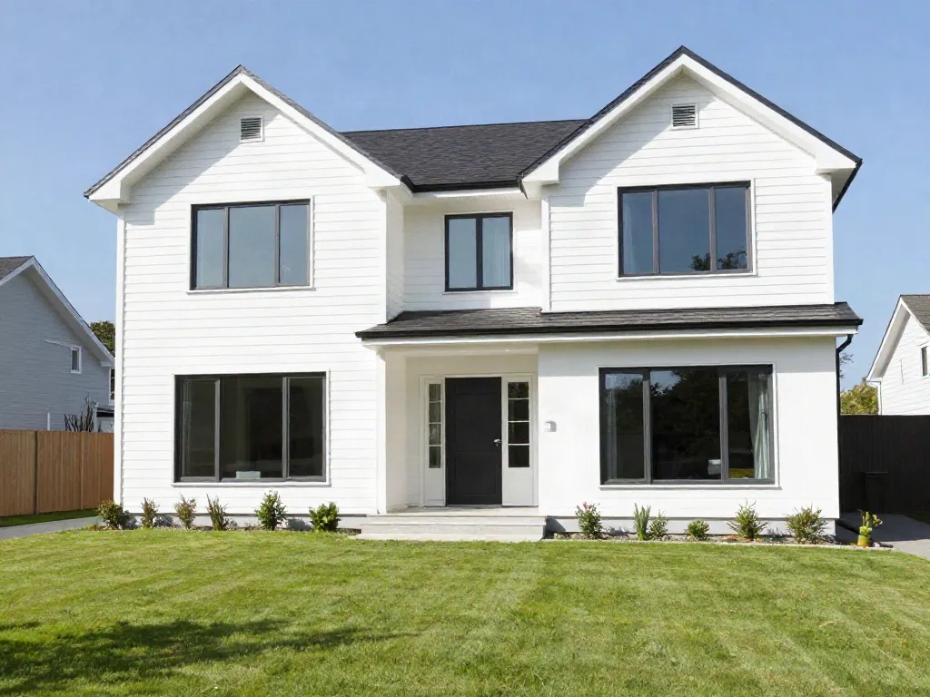 Bright family home with big lawn