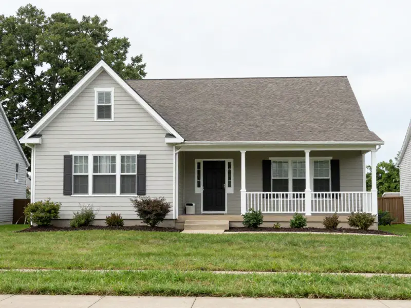 Craftsman bungalow with porch